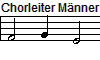 Chorleiter Mnner